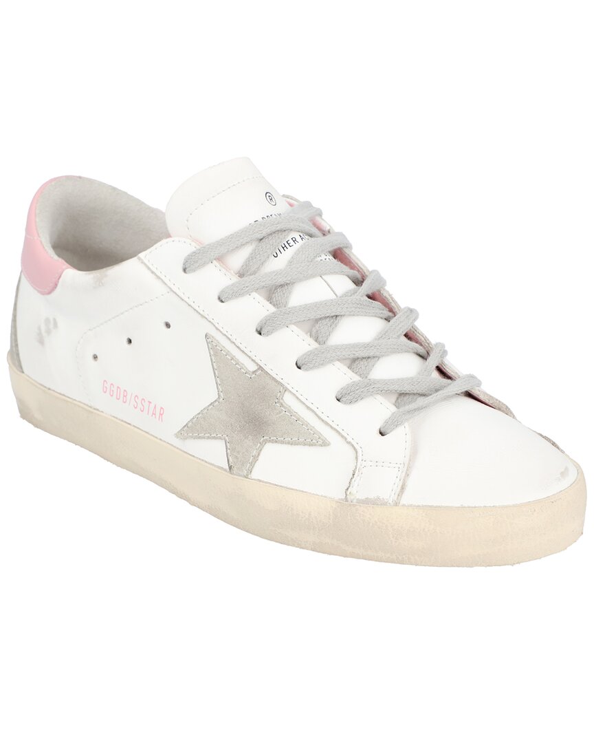 Golden Goose Superstar Leather Sneaker In White