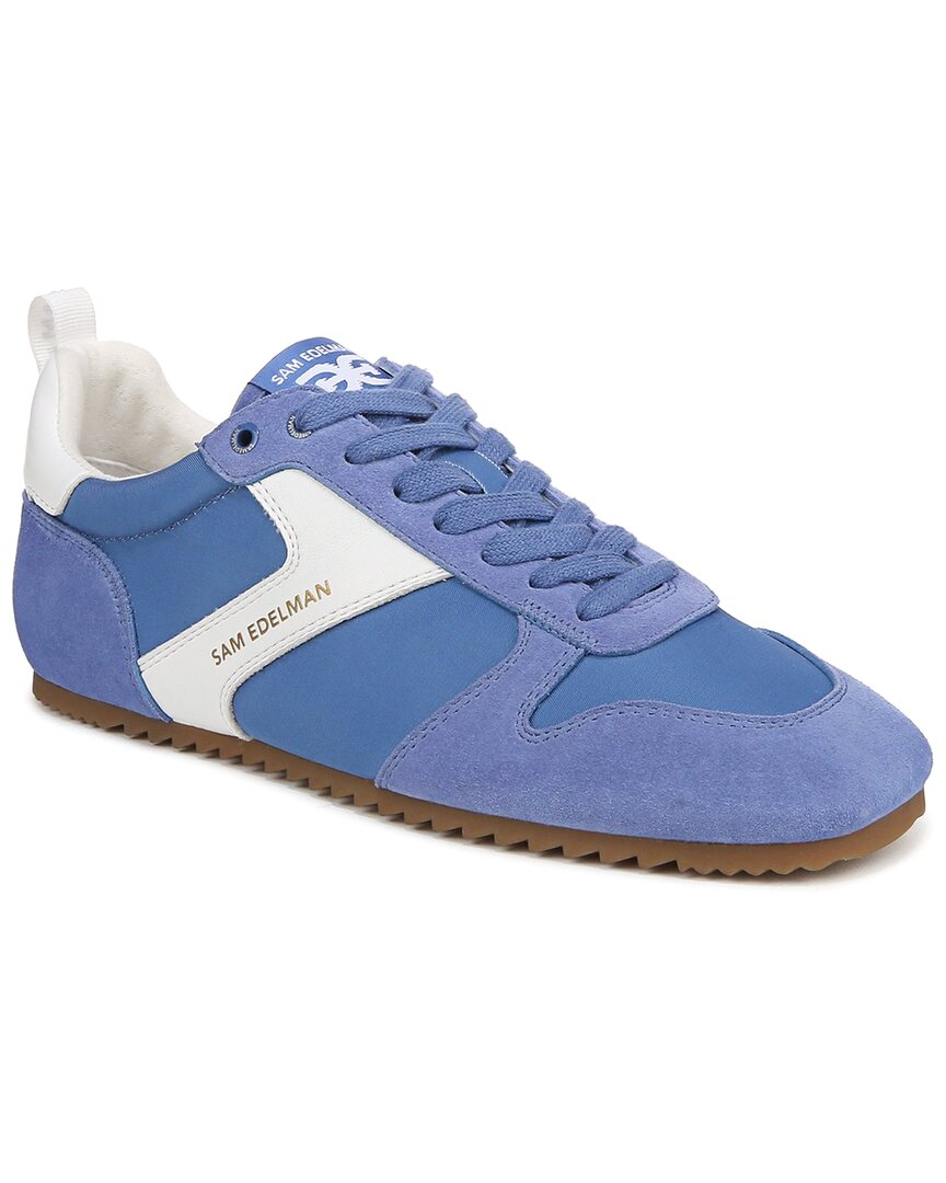 Sam Edelman Zaria Suede Sneaker In Blue