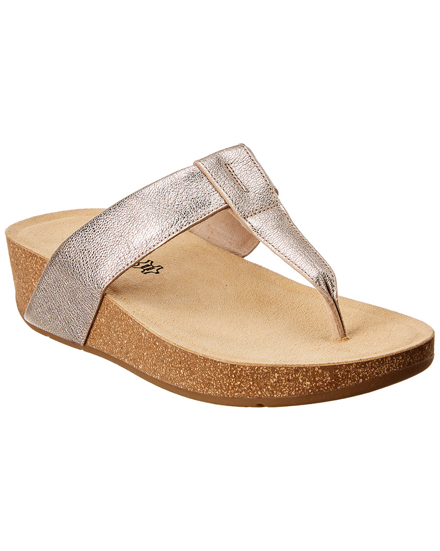 Image of Paul Green Aries Leather Thong Sandal