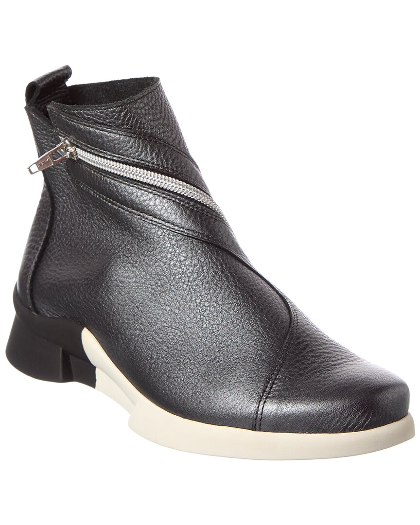 Arche Kytway Leather Sneaker In Black