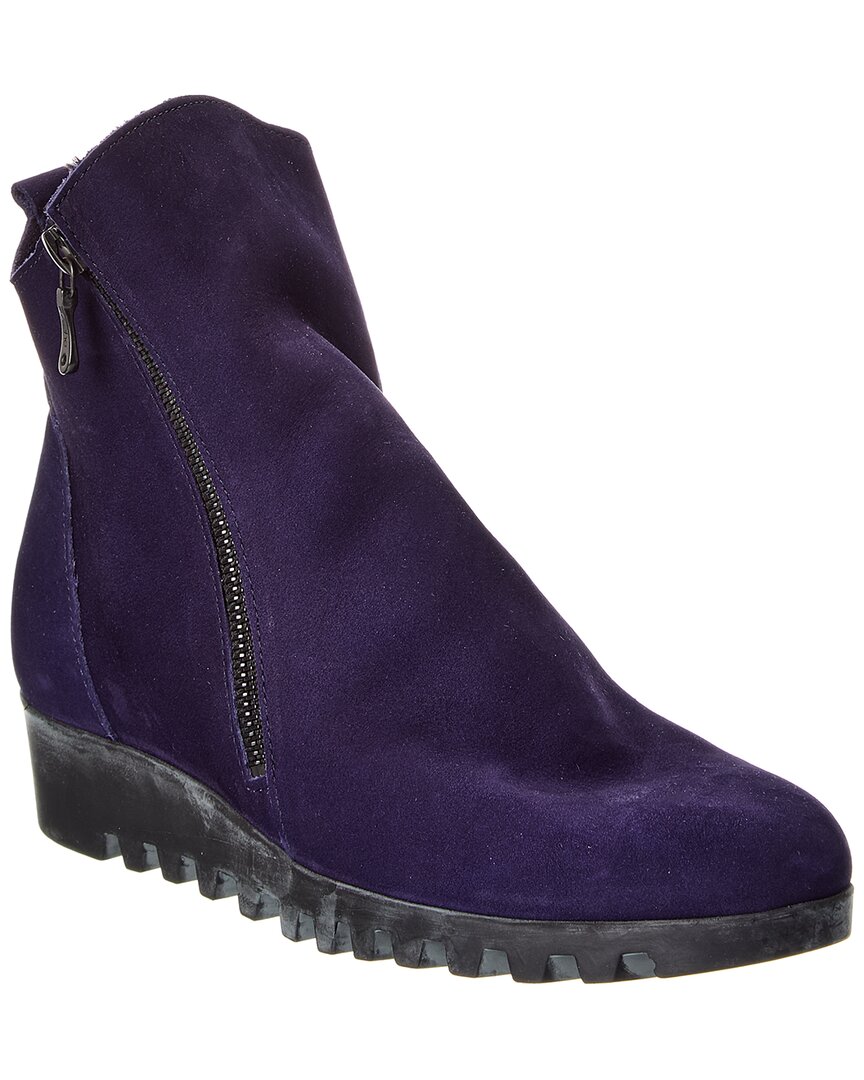 Arche Lomage Suede Boot In Purple