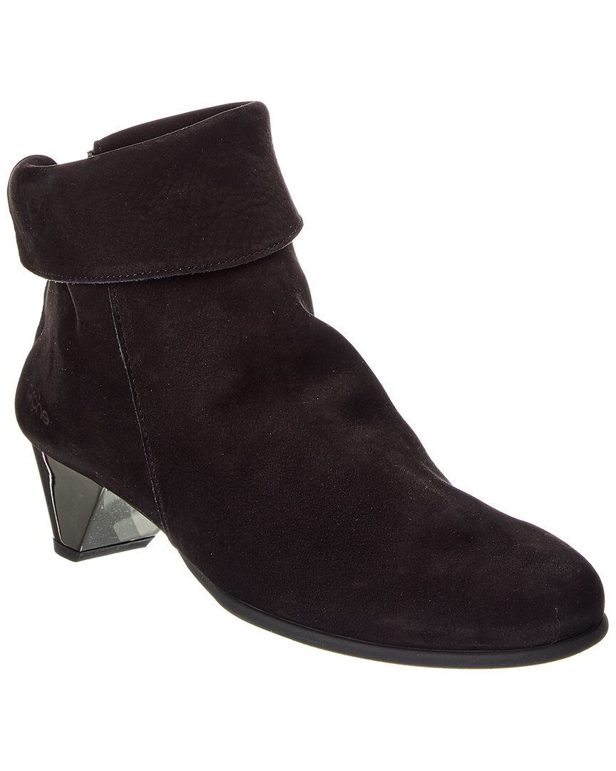 Arche Maraya Suede Boot In Black
