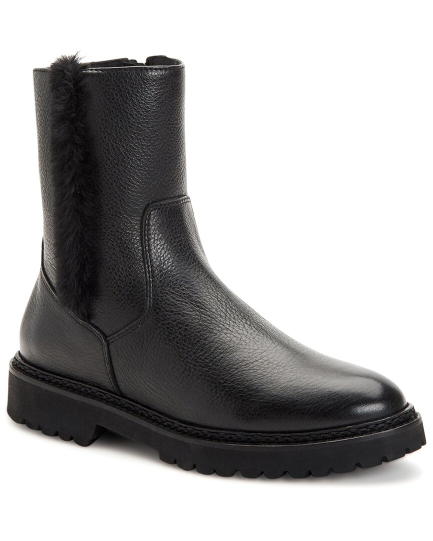 Aquatalia Myra Weatherproof Leather Boot In Black ModeSens