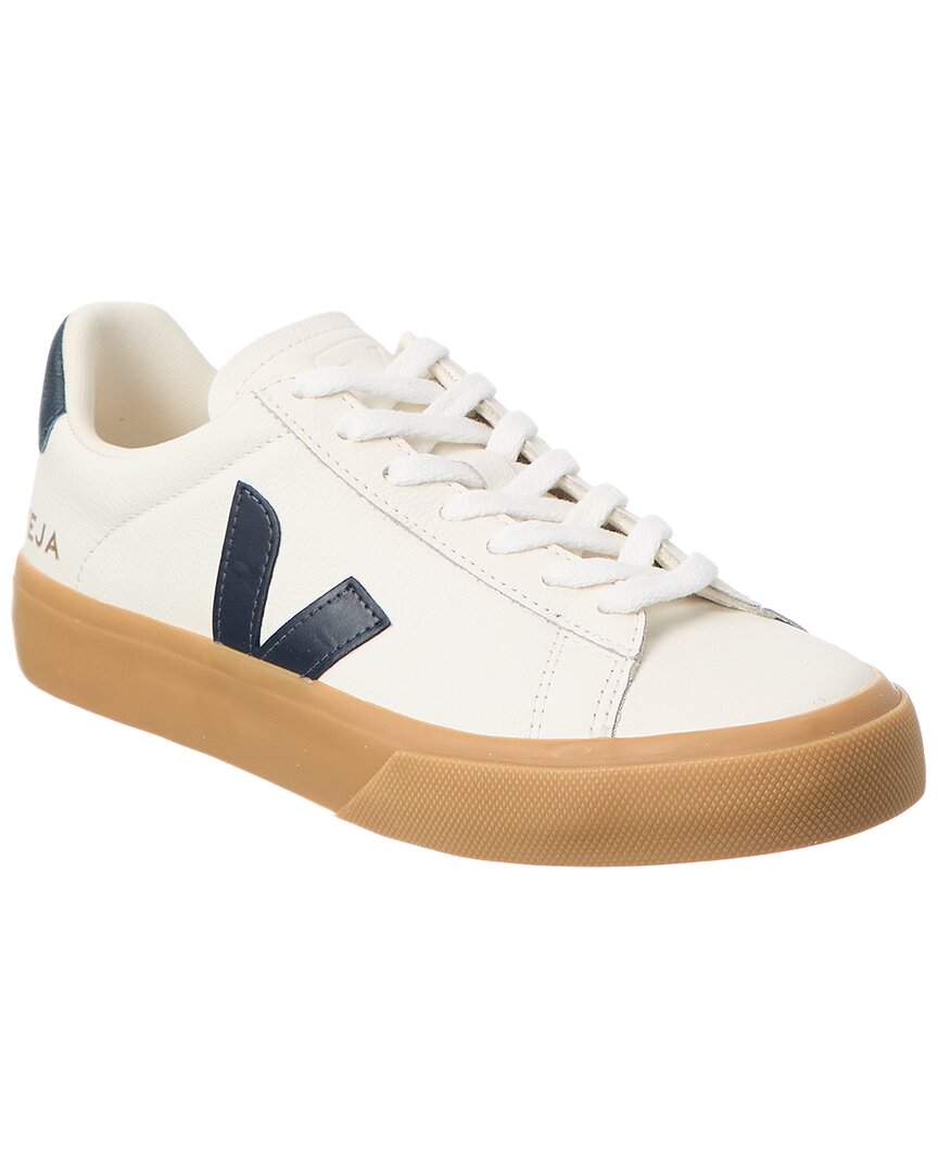 Veja Campo Leather Sneaker In White