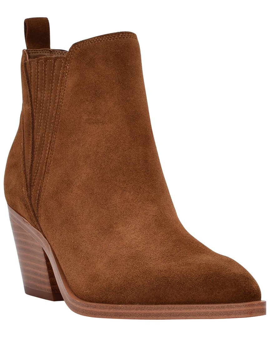 MARC FISHER LTD TEONA LEATHER BOOTIE