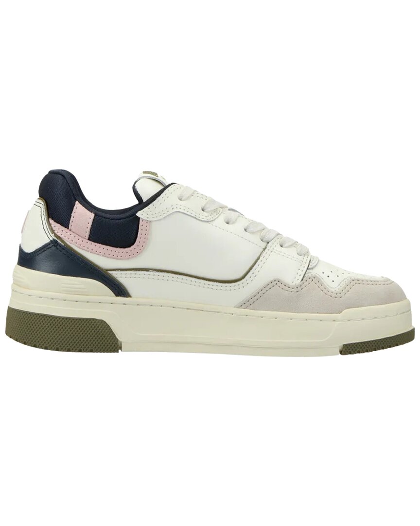Autry Clc Leather & Suede Sneaker In Gray