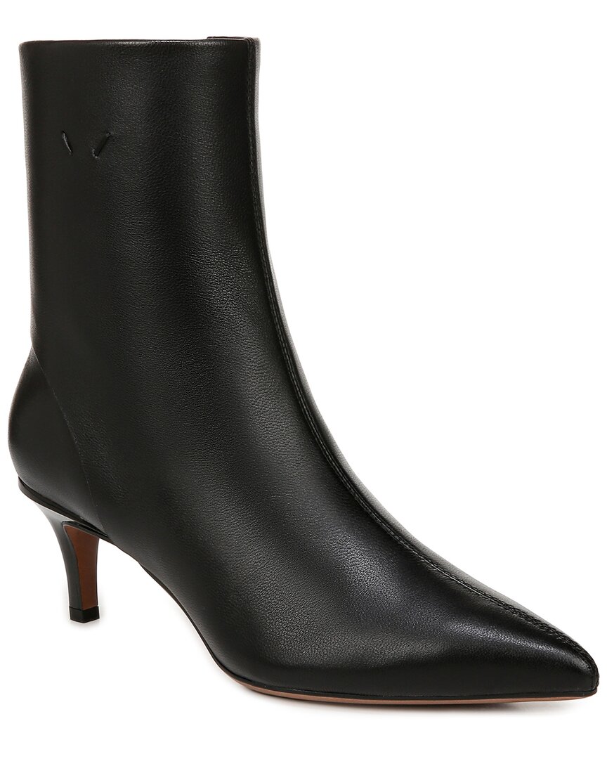 Franco Sarto L-anna Leather Bootie In Black