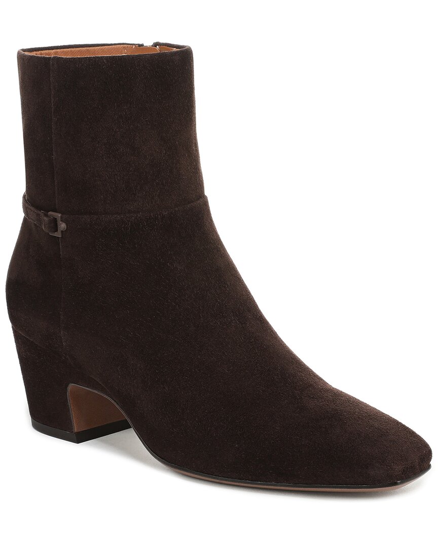 Franco Sarto L-saydie Leather Bootie In Brown
