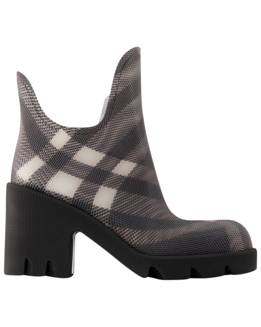 Burberry Women's Others Lf Marsh Heel Bootie (authentic Pre-loved) In Brown
