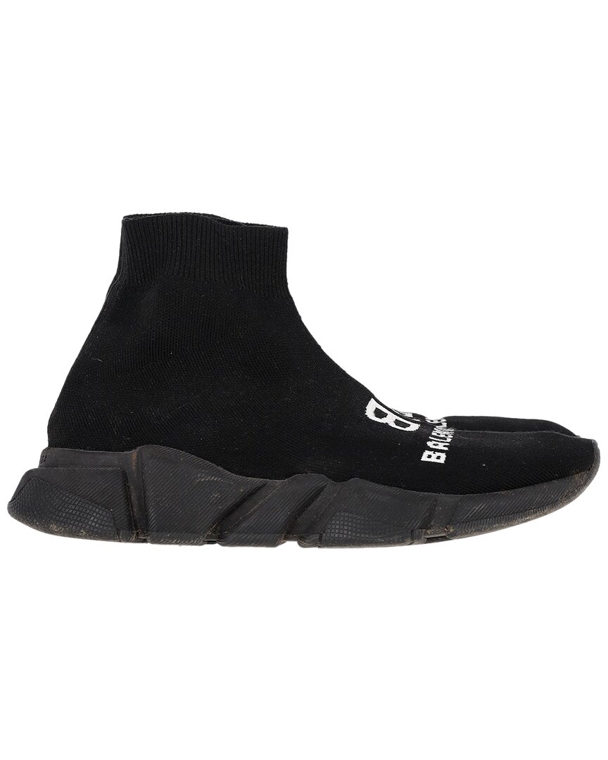 Balenciaga Women's Polyester Speed Trainer (authentic Pre-loved) In Black