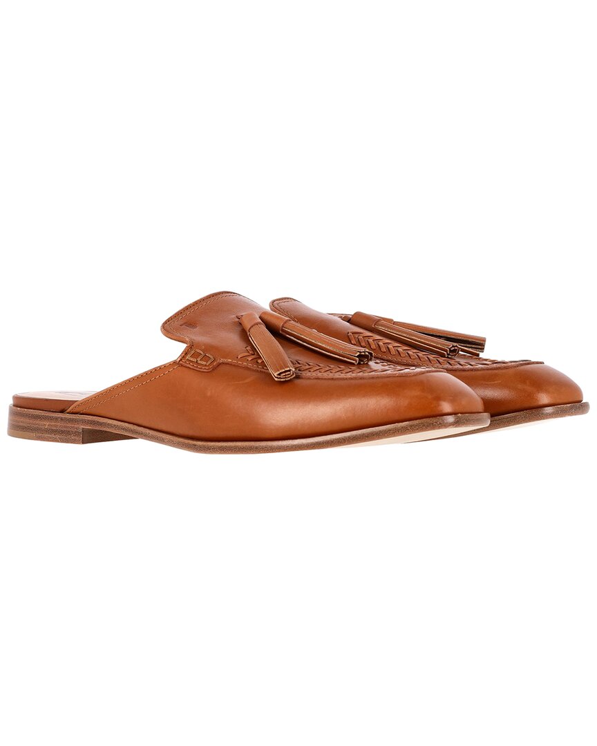 Tod's Women's Leather Flat Mule (authentic Pre-loved)