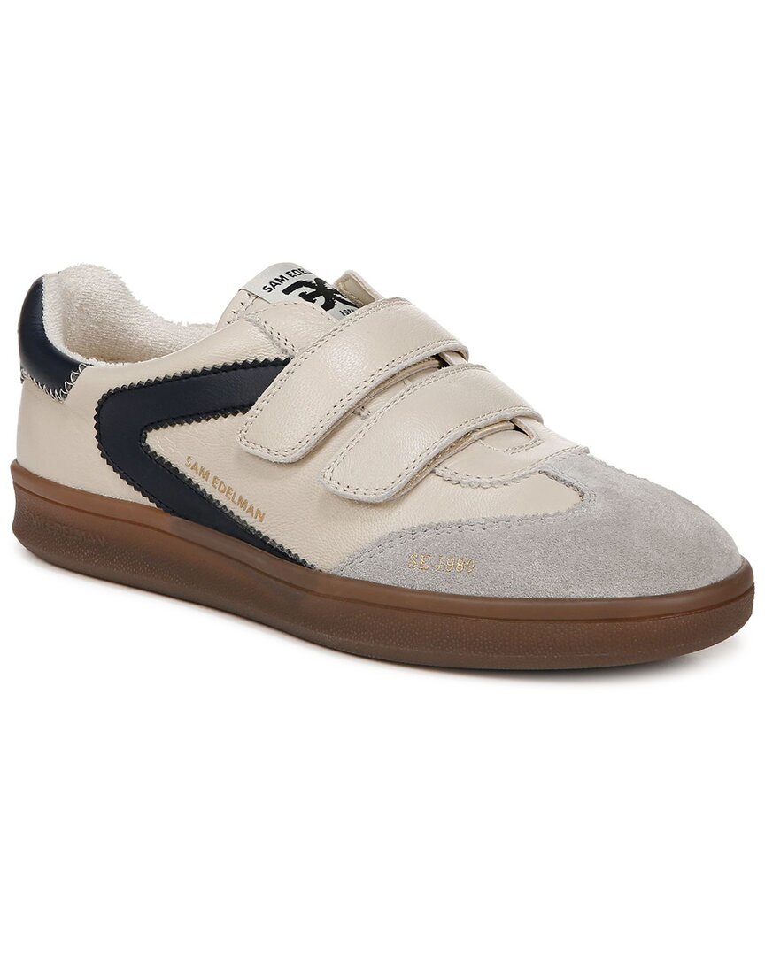 Sam Edelman Talia Leather Sneaker In White