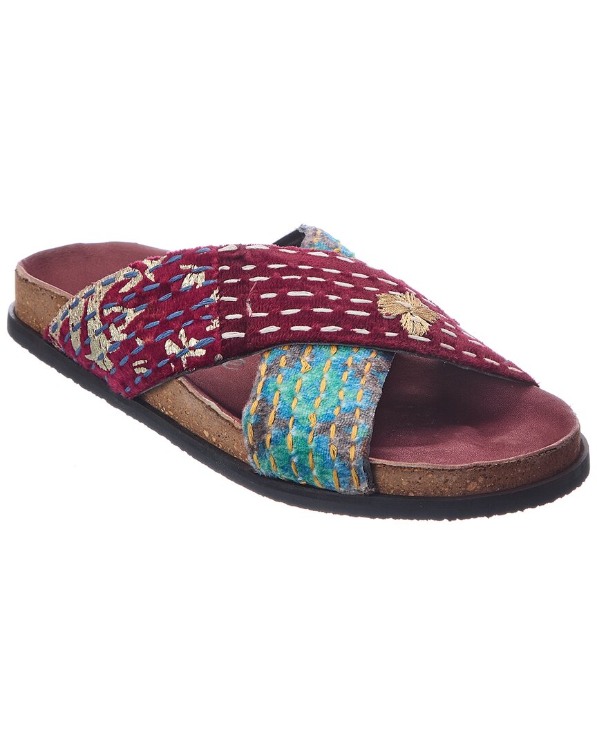 Free People Wildflowers Crossband Sandal In Red