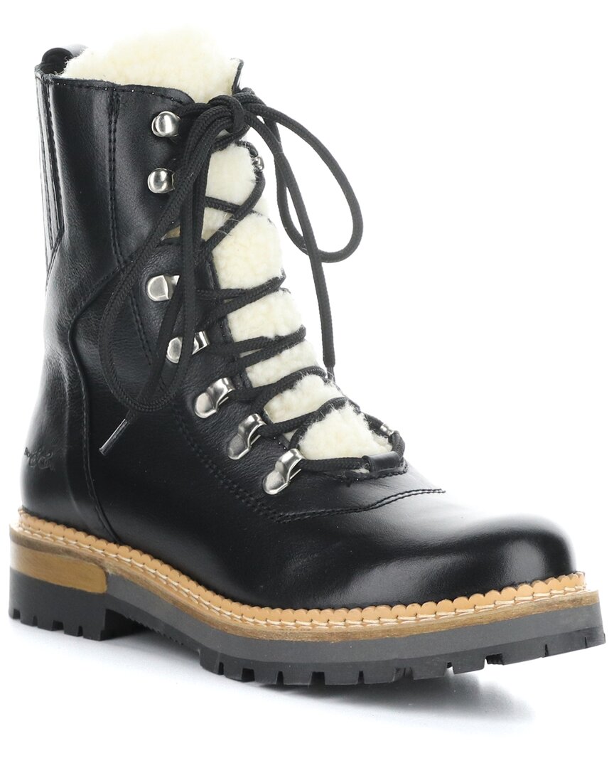 Bos. & Co. Bos & Co Ada Leather Boot In Black