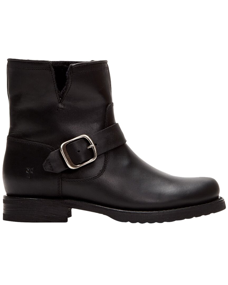 Shop Frye Veronica Leather & Shearling Boot