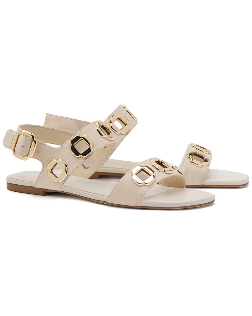 Larroude Larroudé Milan Leather Flat