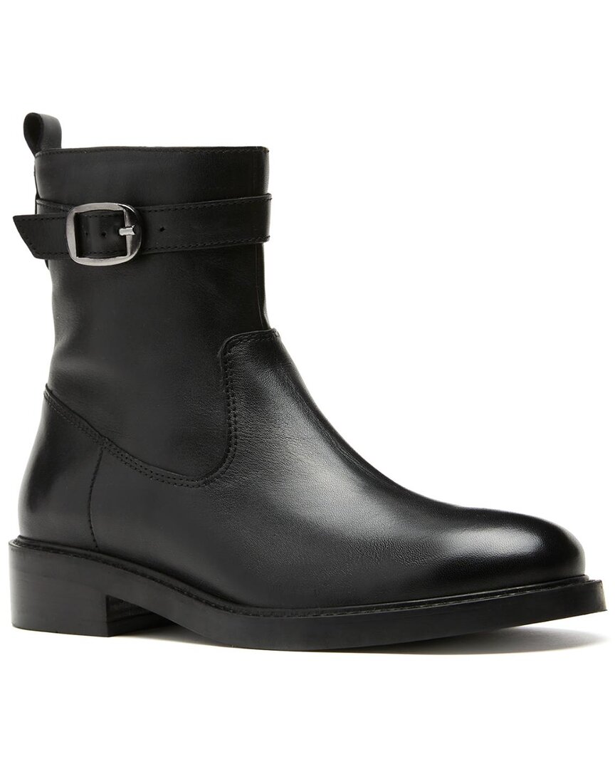 La Canadienne Action City Dry™ Waterproof Leather Bootie In Black