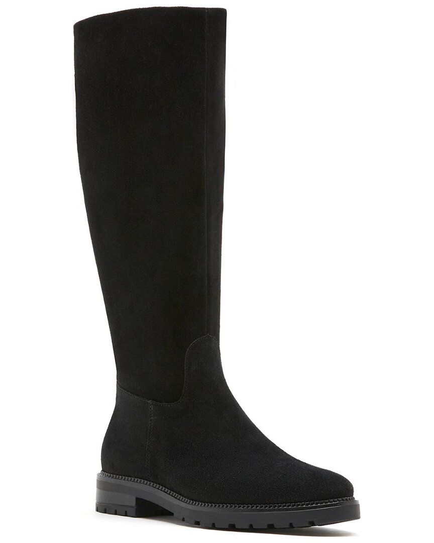 La Canadienne Warning City Dry™ Waterproof Suede Boot In Black