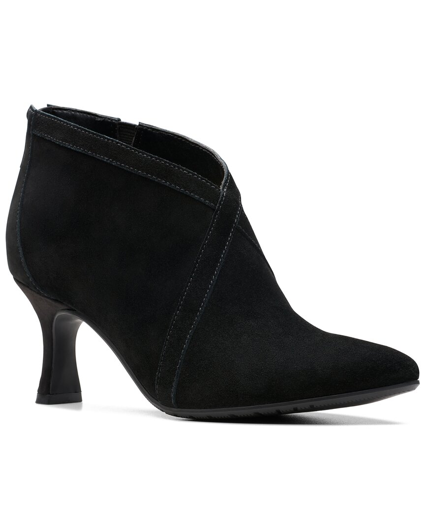 Clarks Kataleyna Sol Suede Pump In Black