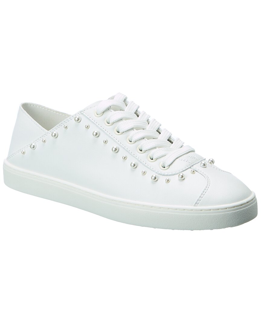stuart weitzman cristy leather sneaker