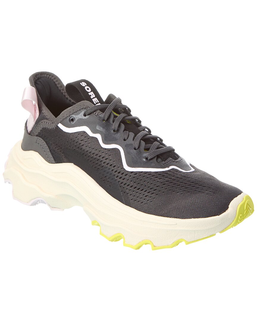 Sorel Kinetic Breakthru Tech Colorblock Sneakers In Black