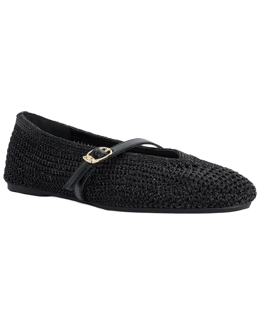 Dune London Halmada Mary Jane Flat In Blue