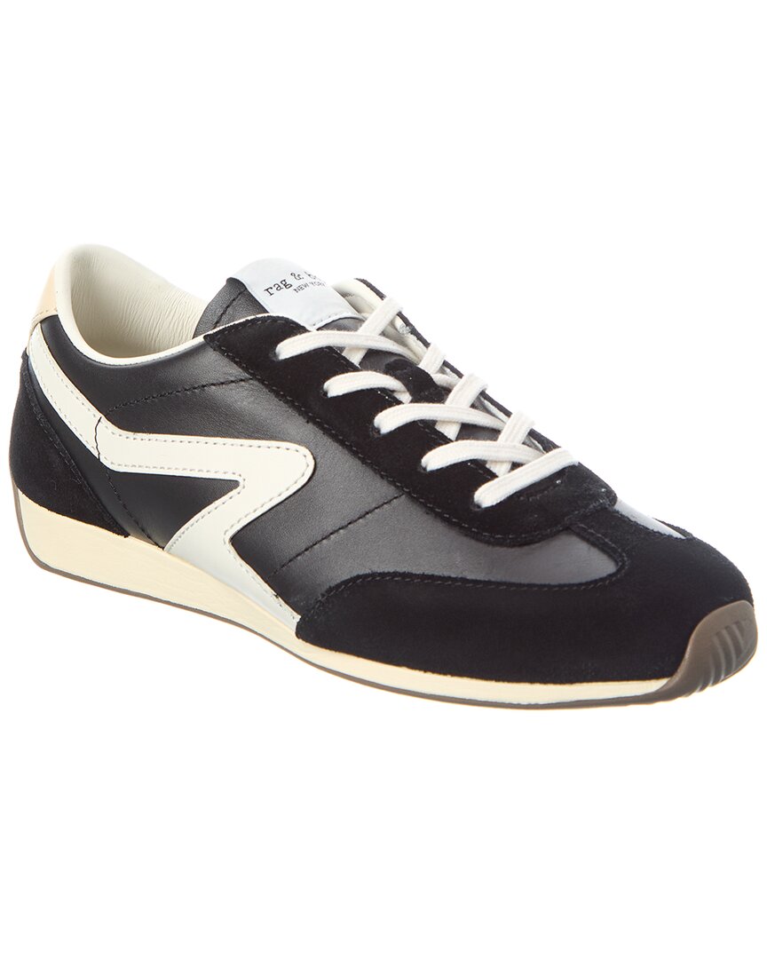 rag & bone Retro Runner Slim Leather & Suede Sneaker