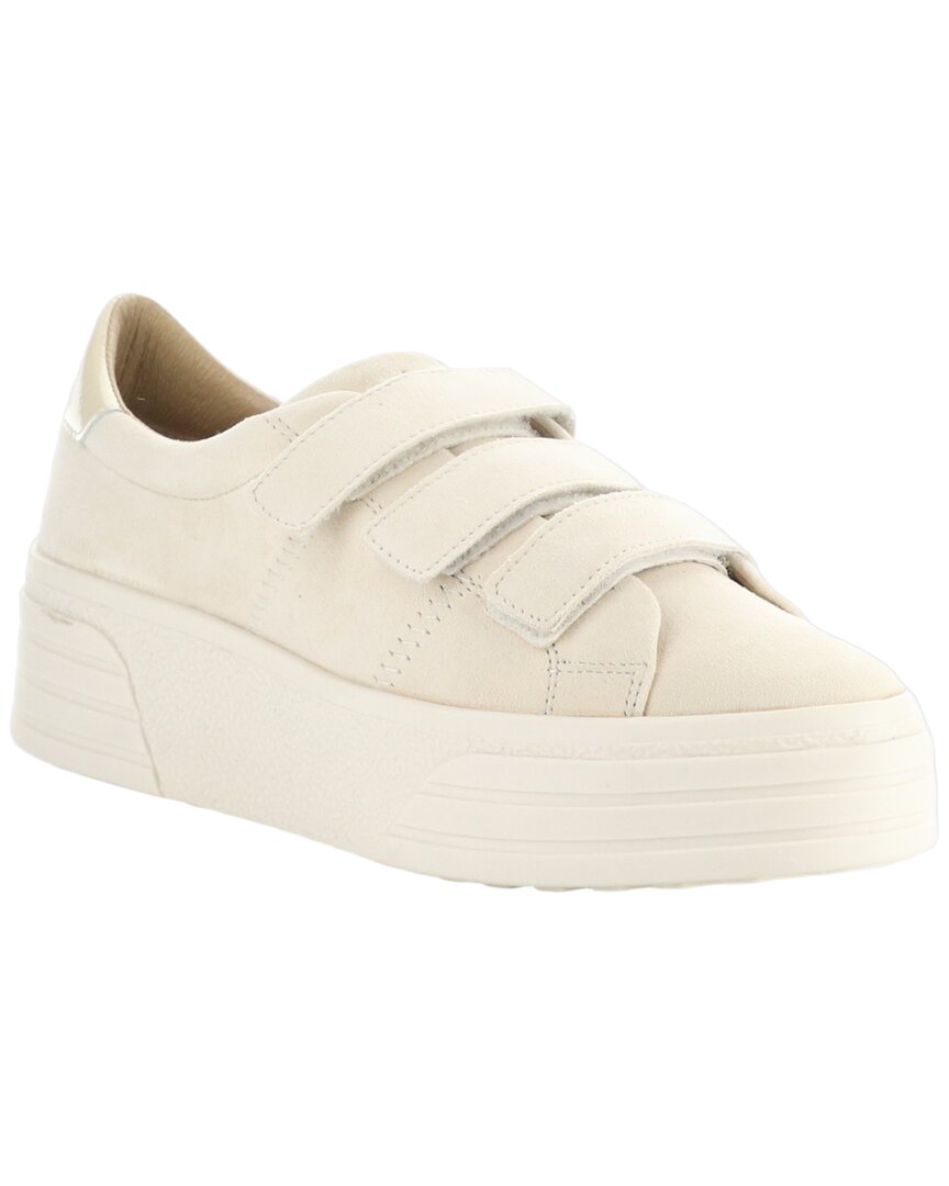 Bos. & Co. Lonnie Suede Sneaker In White