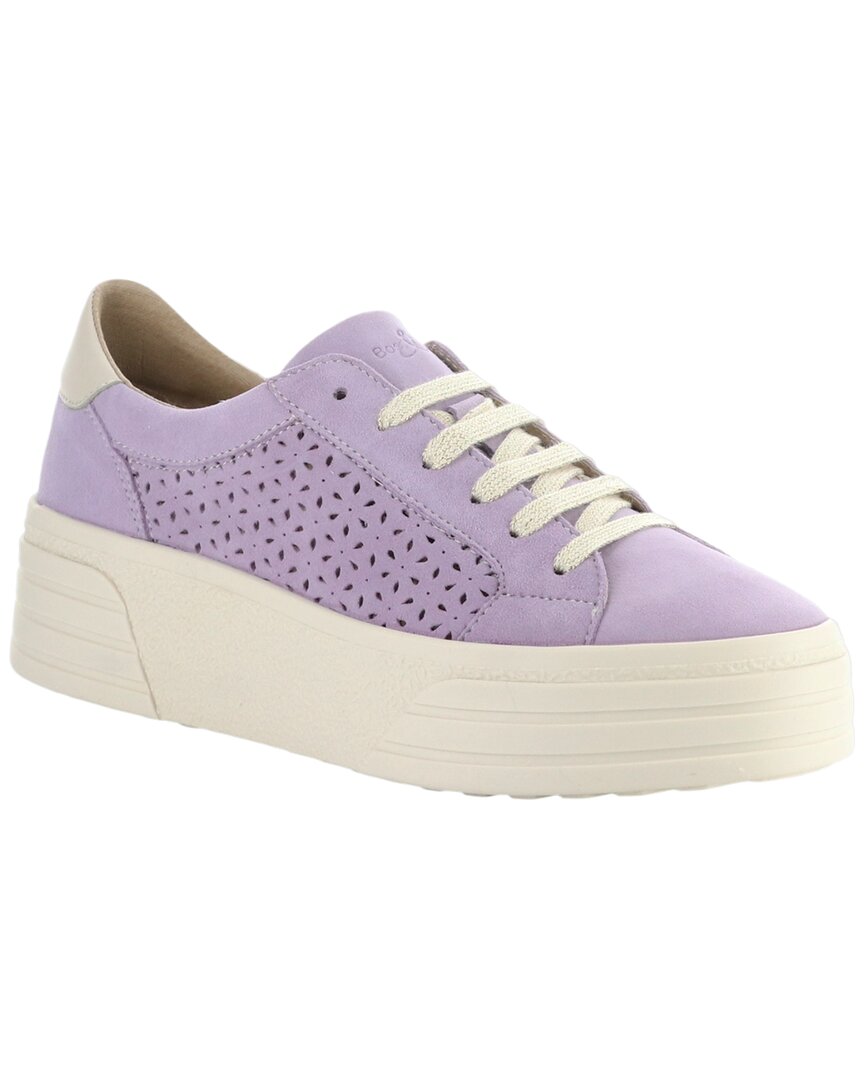 Bos. & Co. Lotta Suede Sneaker In Purple