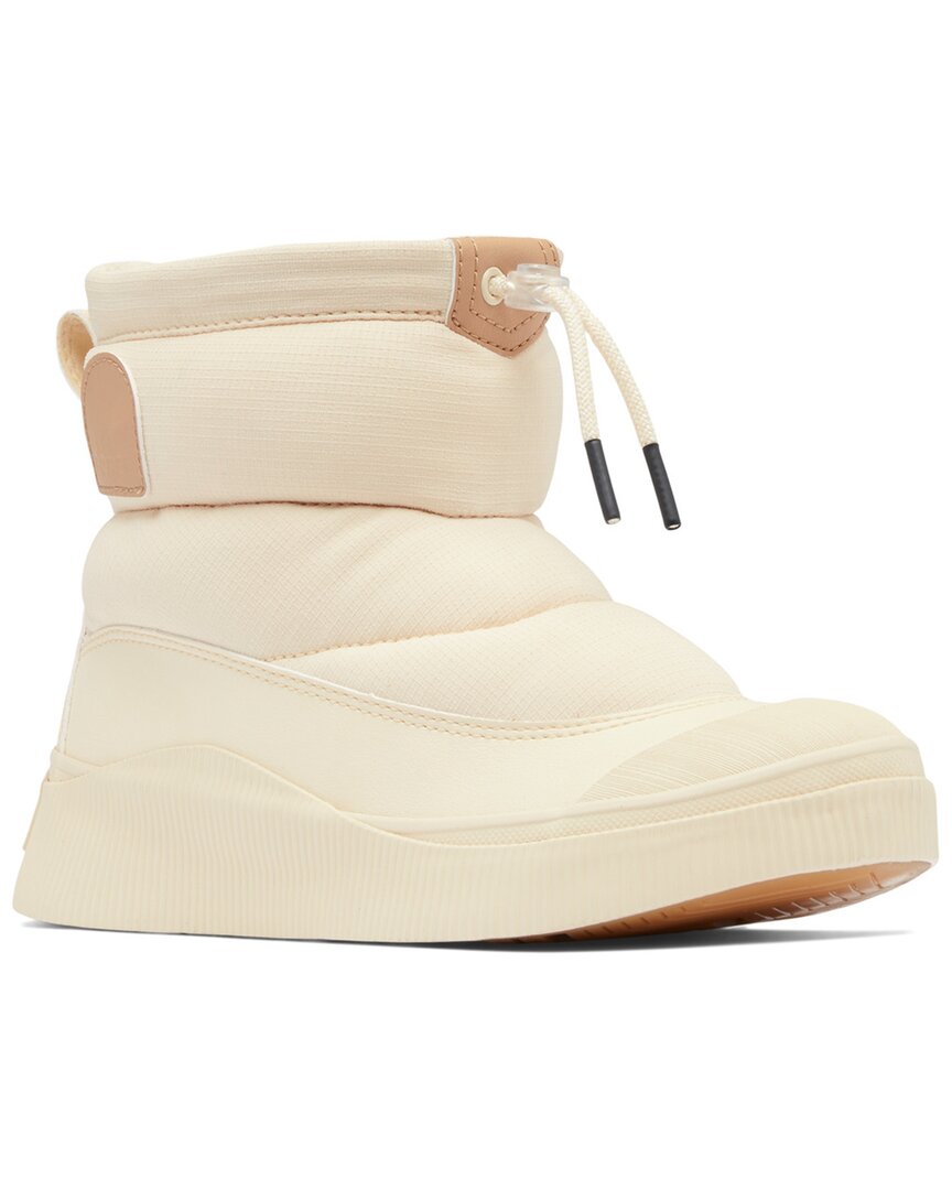 Sorel Out N About Iv Puffy Lace-up Waterproof Boot In Neutral