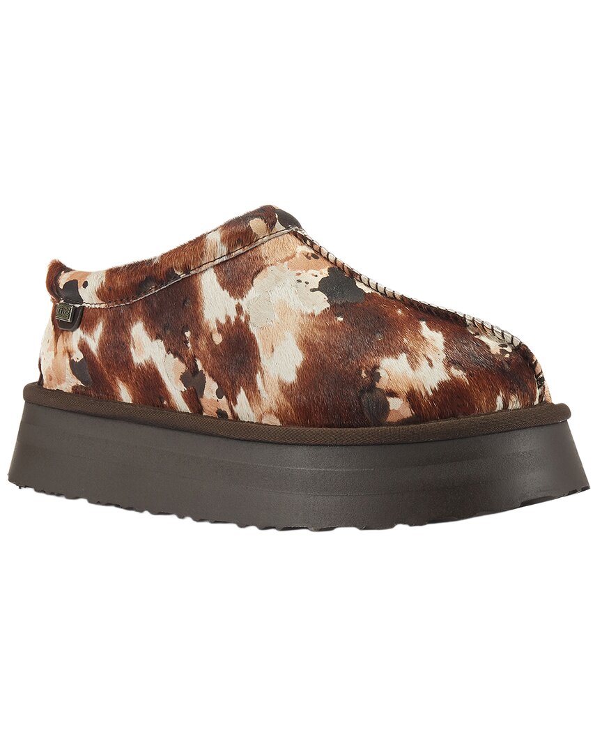 Australia Luxe Collective Outback Braid Platform Pony Slipper In Multi