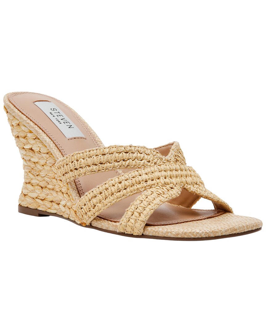 Steven By Steve Madden Winona Raffia Wedge Sandal