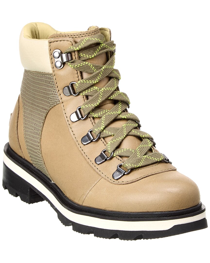 SOREL LENNOX HIKER STACKED LEATHER BOOT