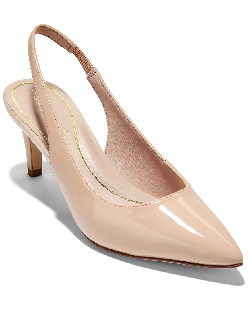 Cole Haan Women's Vandam Pointed Toe Slip On Slingback High Heel Pumps