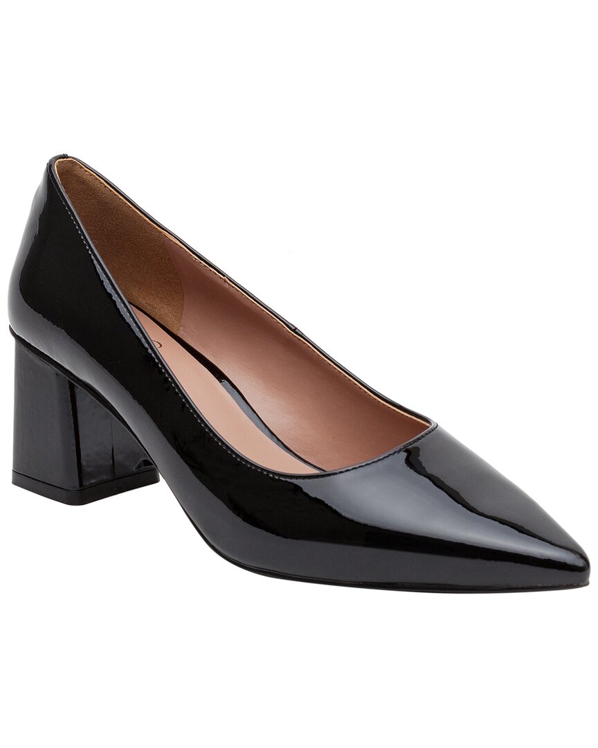 Linea Paolo Bilson-l Leather Pump In Black