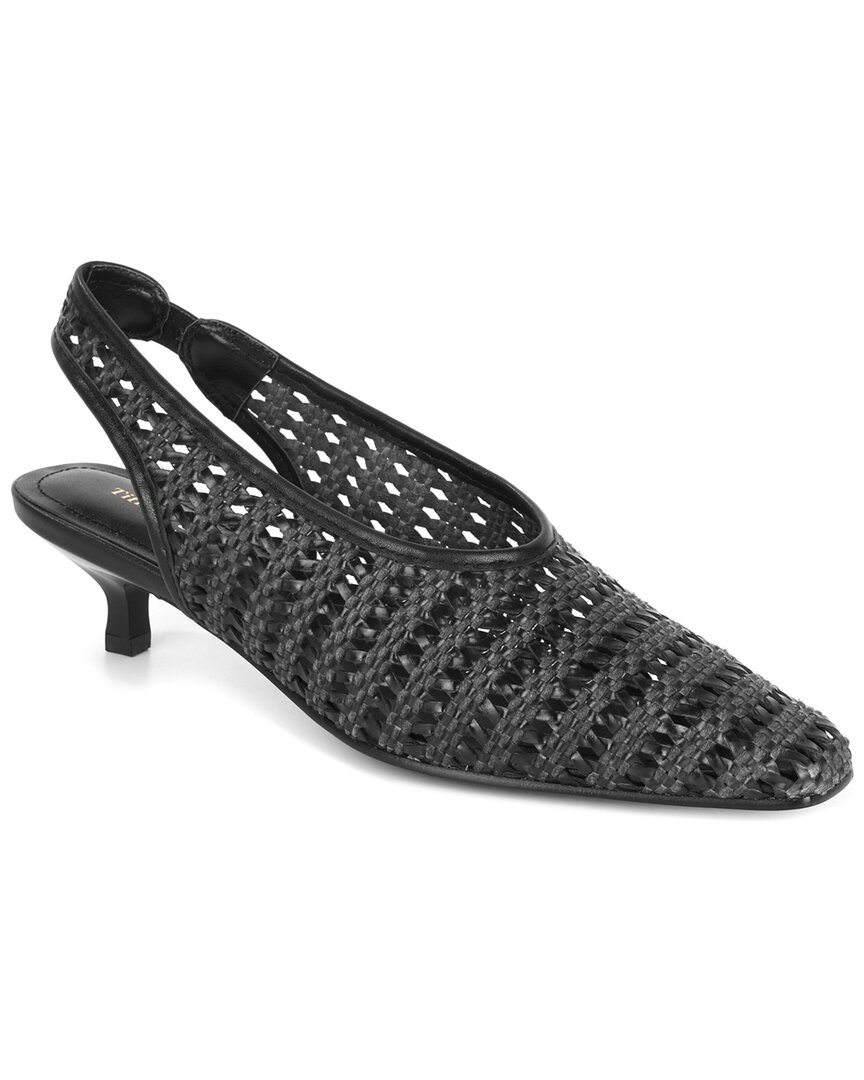 Tiffany & Fred Paris Leather Pump In Black