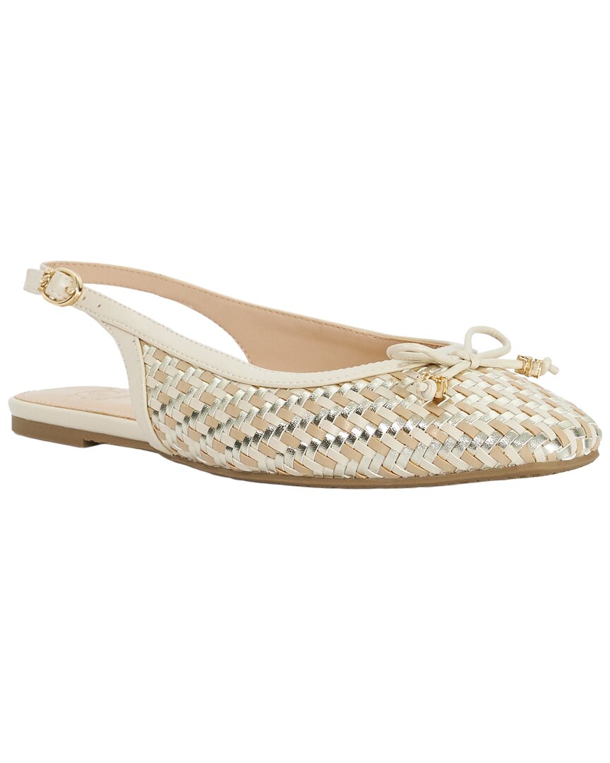 Dune London Haiiden Sling Back Flat In Multi