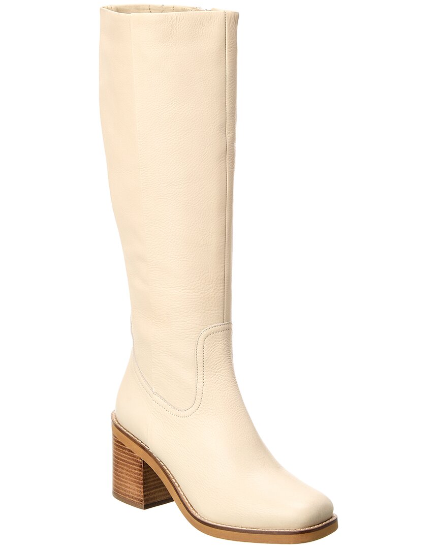 SEYCHELLES SEYCHELLES ITINERARY LEATHER KNEE-HIGH BOOT