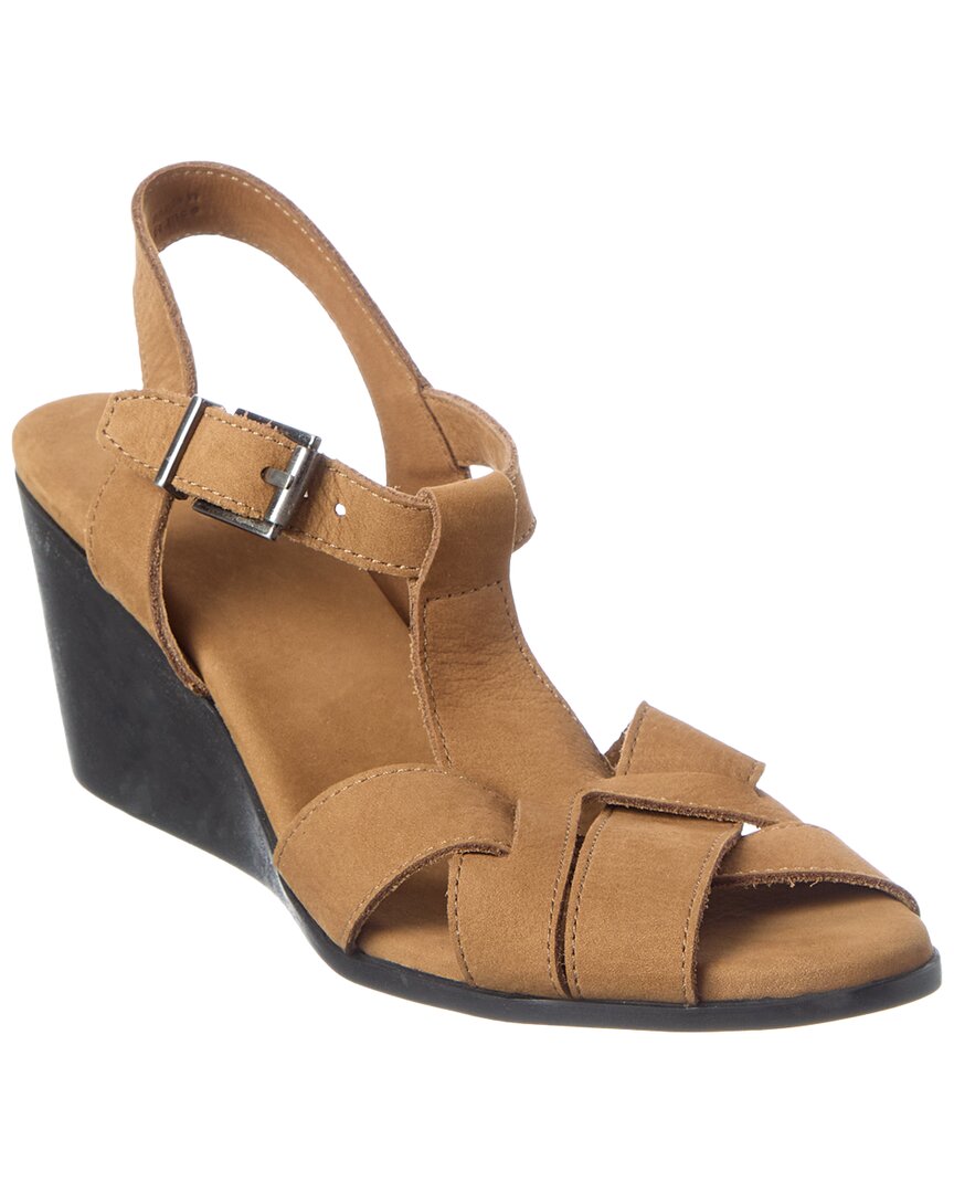 Arche Egypse Leather Sandal In Tan