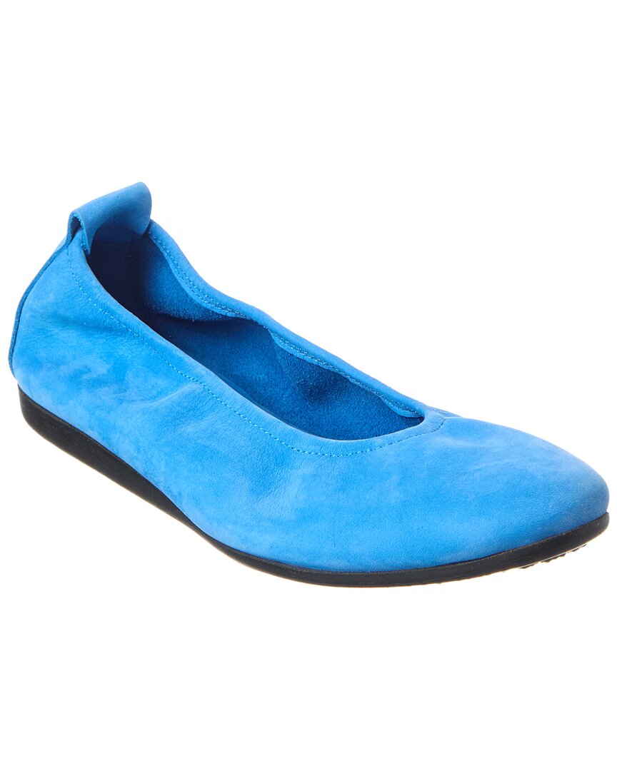 Arche Laius Leather Flat In Bora