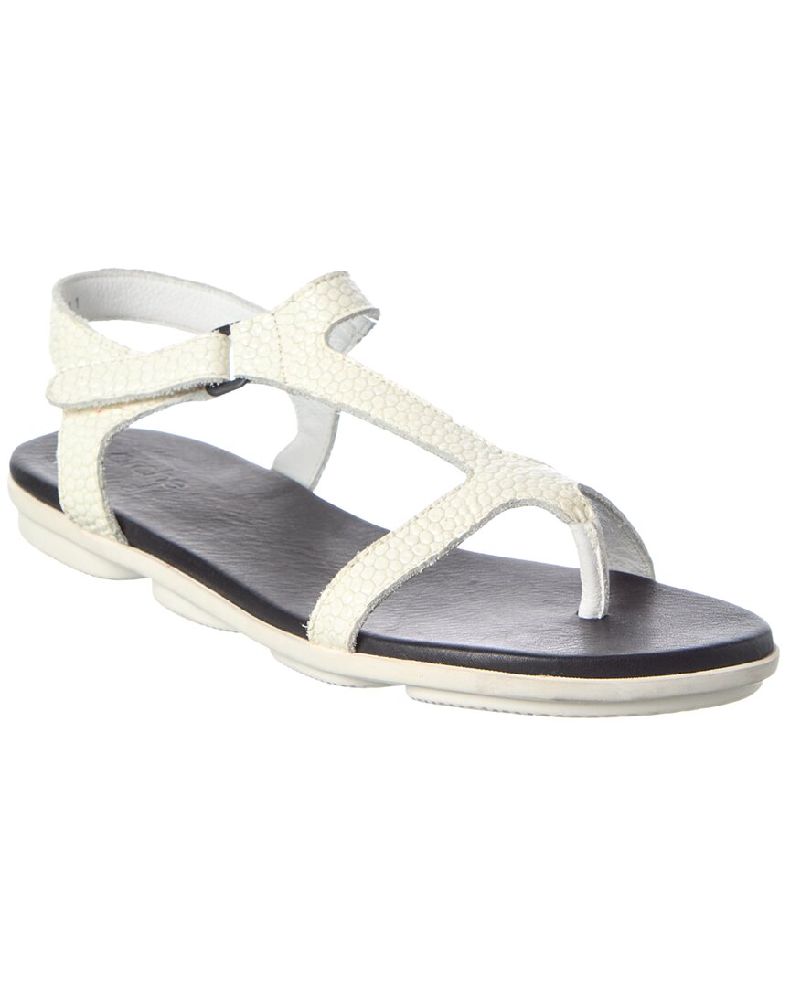 Arche Pallam Leather Sandal In White