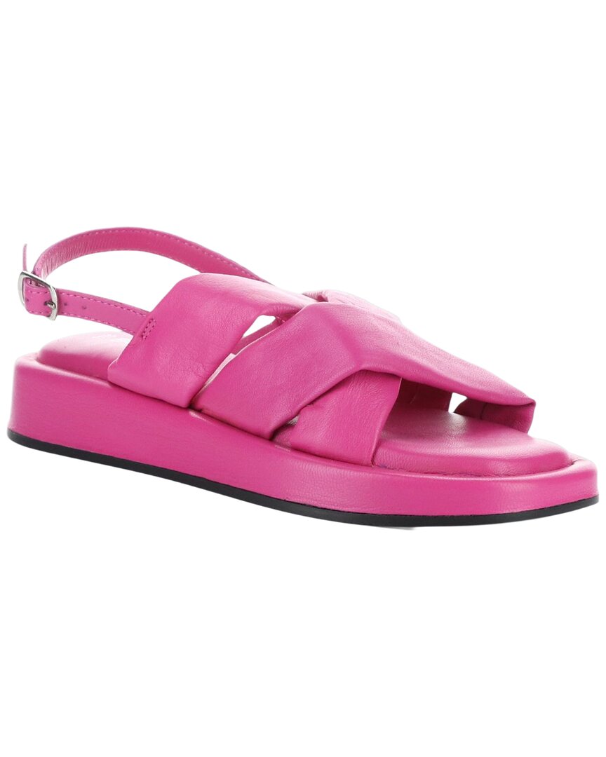 Bos. & Co. Blitz Leather Sandal In Pink