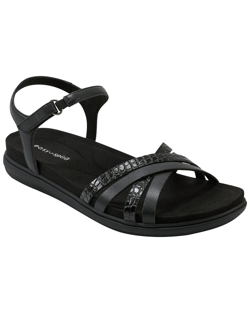 Easy Spirit Dottle Sandal In Black