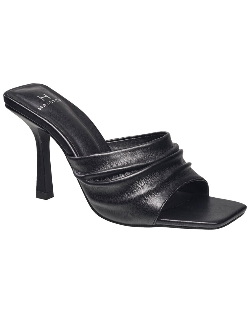 H HALSTON TF DNU H HALSTON LUANDA LEATHER SANDAL