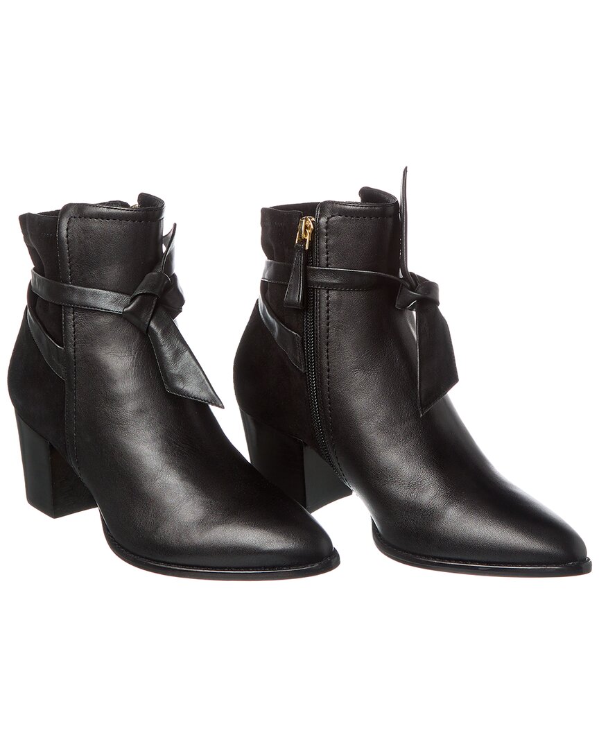 Alexandre Birman Clarita 60 Leather & Suede Bootie