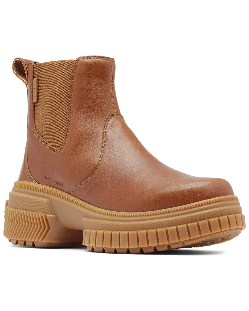 Sorel Ona Ave Waterproof Chelsea Boot In Animal Print