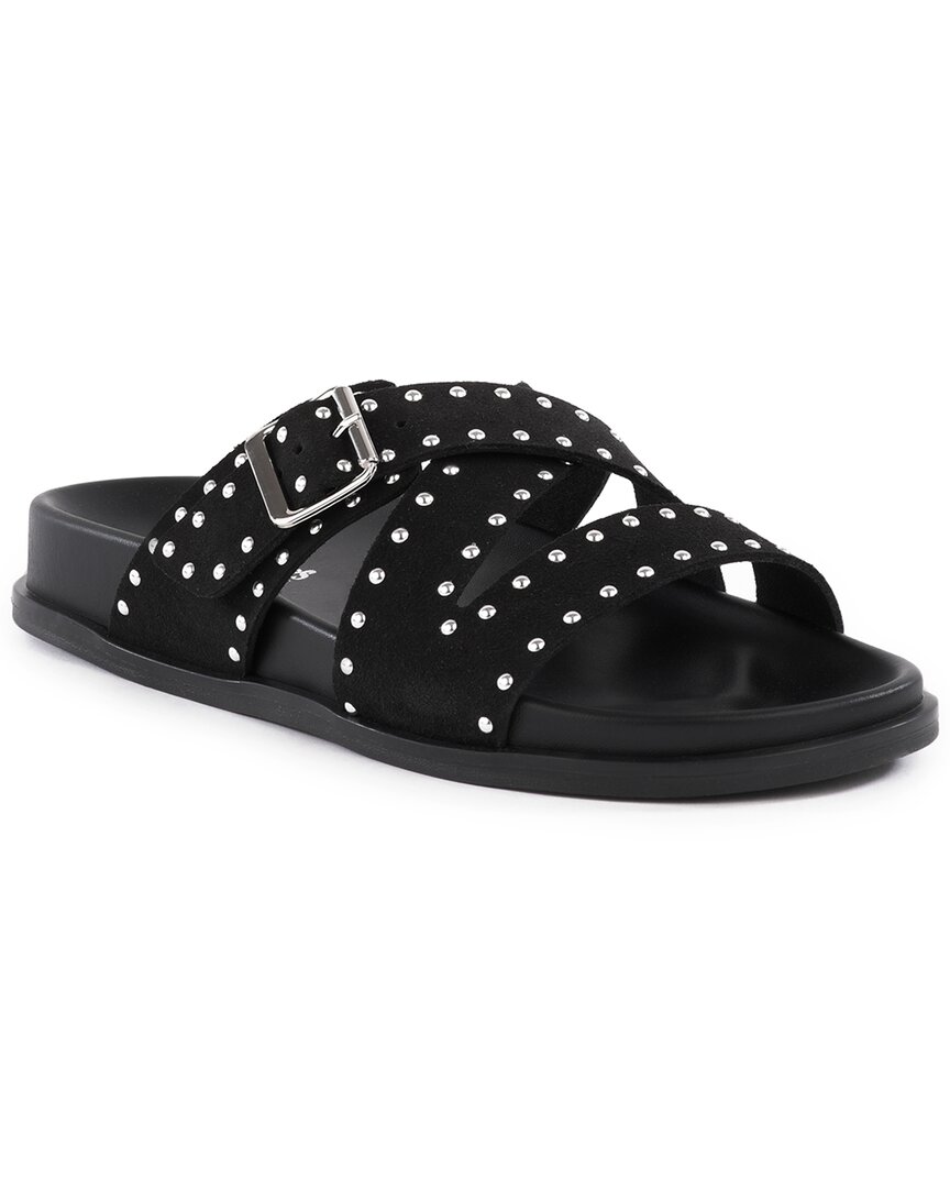 Seychelles Vip List Suede Sandal In Black