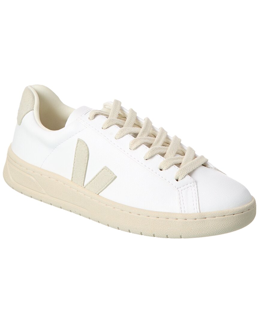 Veja Urca Bicolor Leather Low-top Sneakers In White
