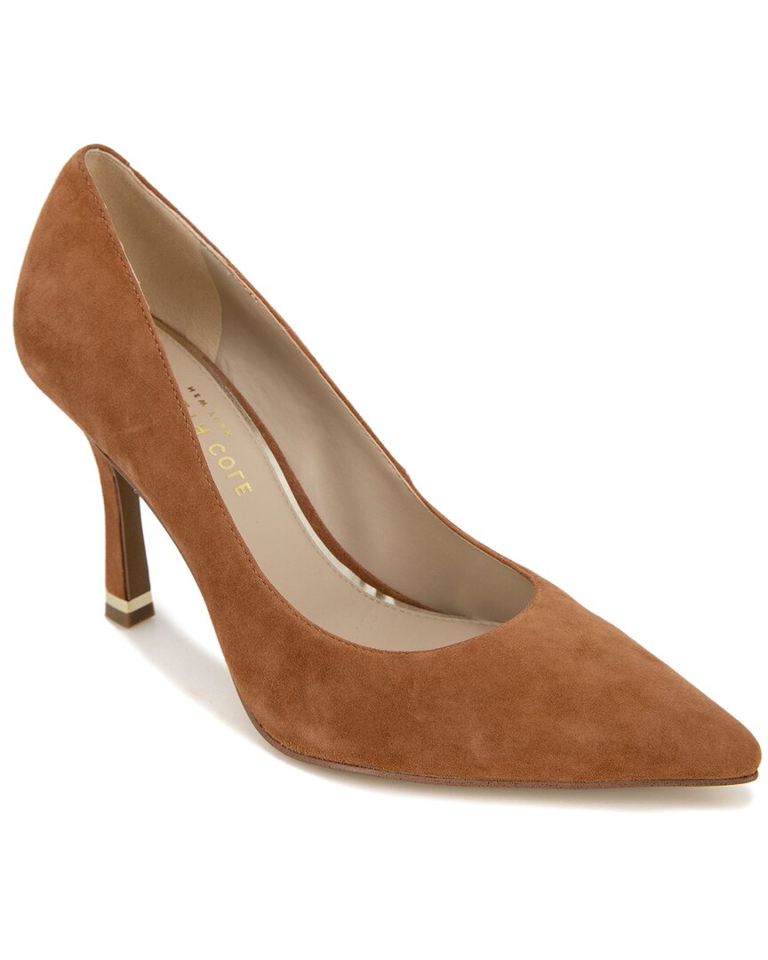 Kenneth Cole New York Romi Pump Leather Pump In Brown