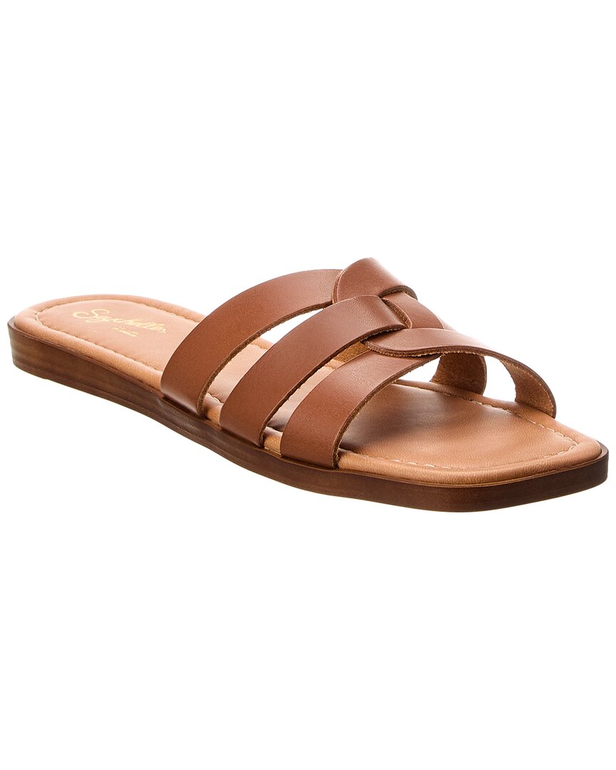 Shop Seychelles Leila Leather Sandal In Brown